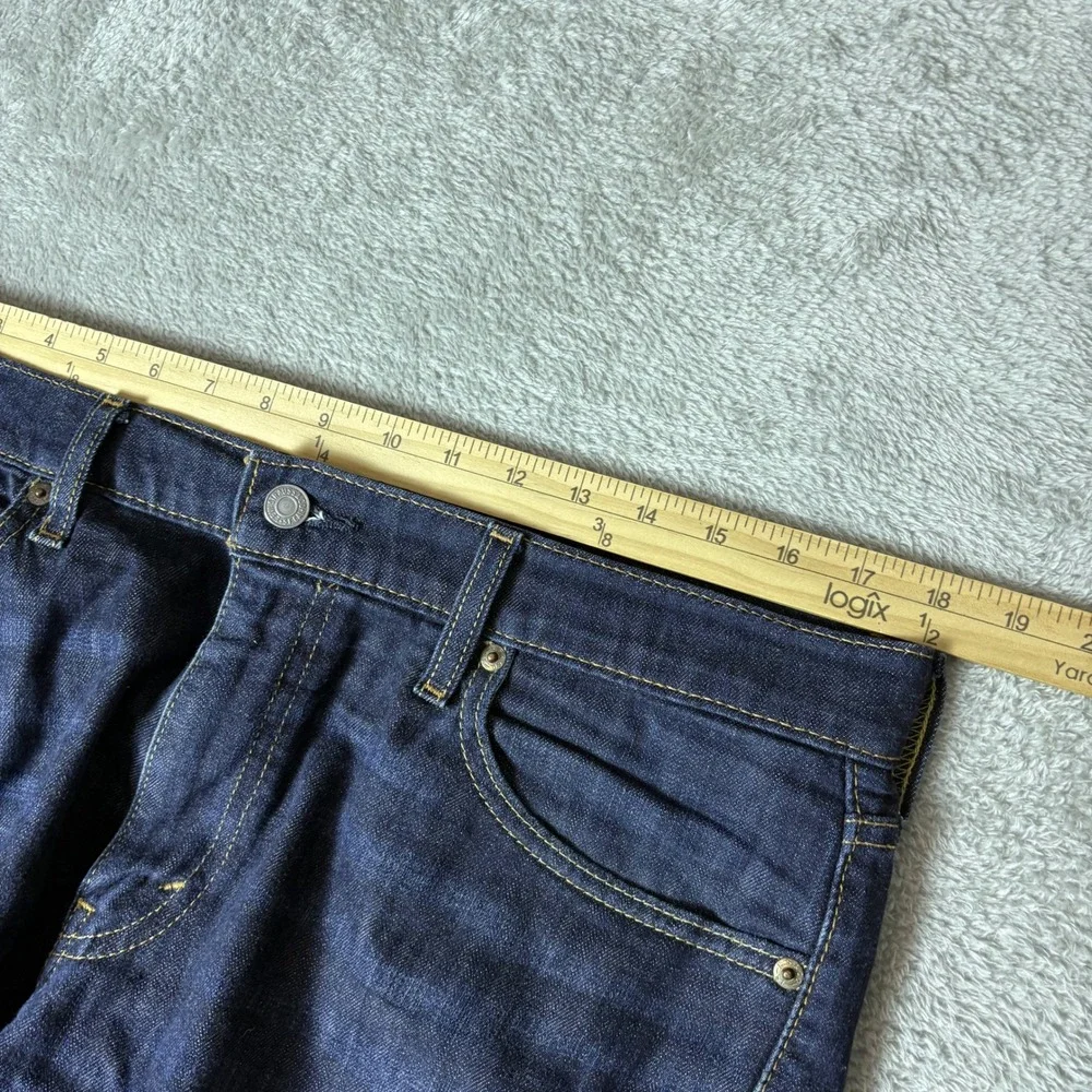 Levi's Jeans Mens‎ 33x30 (Fits 36x29) 541 Athletic Taper Blue Whiskered Faded